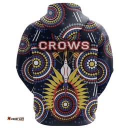 Adelaide Zip Hoodie Original Indigenous Crows