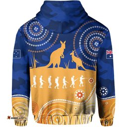 Australian ANZAC Day Hoodie Camouflage Vitality