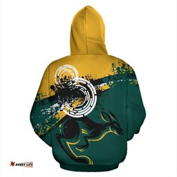 Australia Rugby Zip Up Hoodie Champion Australia