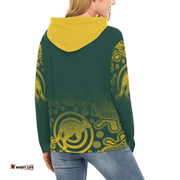 Australia Hoodie Coat Of Arms Rugby Style