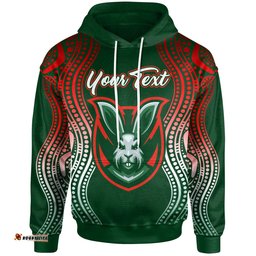 rabbitohs rugby hoodie custom rabbitohs aboriginal style hoodie