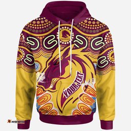 broncos rugby custom hoodie indigenous super broncos
