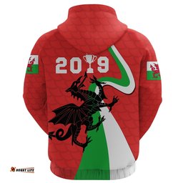 Wales Rugby Champion Hoodie 2019