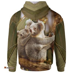 Hoodie Australian Koala Hoodie 3D Koala