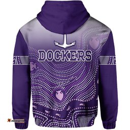 Dockers Zip Hoodie Indigenous Fremantle