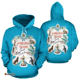 Hoodie Islands Hoodie Australian Animals All Over Print Unisex