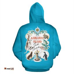 Hoodie Islands Hoodie Australian Animals All Over Print Unisex