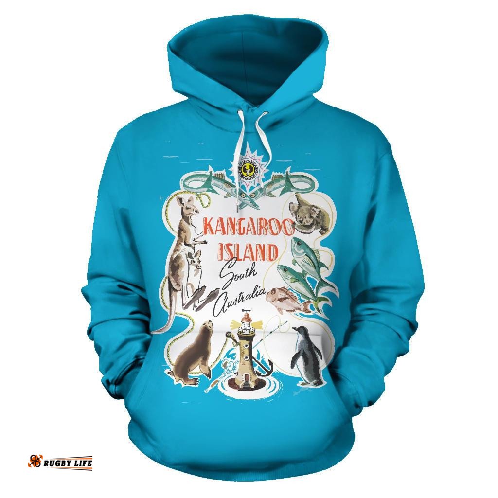 Hoodie Islands Hoodie Australian Animals All Over Print Unisex
