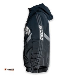 Hoodie Aus Flag Hoodie Superman Strong All Over Print Unisex 04