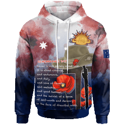 ANZAC Day Hoodie Remembrance Day 02