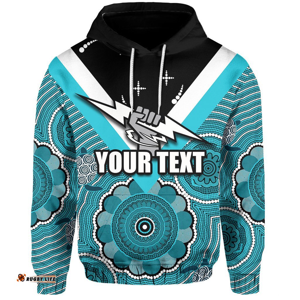 Custom Personalised Port Adelaide Hoodie Power 02