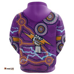 Storm Zip Hoodie Melbourne Indigenous Thunder
