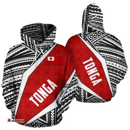 Tong Hoodie Polynesian Flag