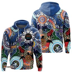 Australia Naidoc Week Custom Hoodie - Indigenous Culture Celebrating 50 Years The Next Generation: Strength, Vision & Legacy