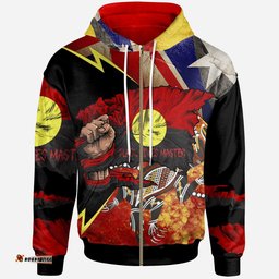Aboriginal Zip Up Hoodie, Black Lives Matter