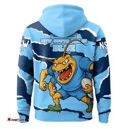 New South Wales Blues Hoodie - Custom State Of Origin NSW Blues Up The Blues Hoodie