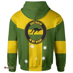 Zip Hoodie Australia In My Heart Kangaroo Symbol