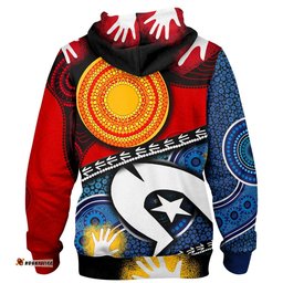 Hoodie Australian NAIDOC Aboriginal and Torres Strait Islands Flags