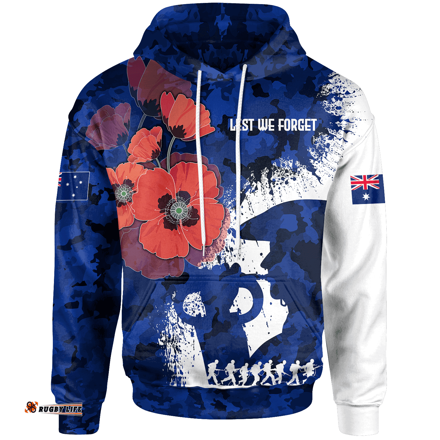 Custom ANZAC Hoodie ANZAC Day