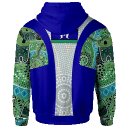 Zip Up Hoodie Flag of Torres Strait Islanders