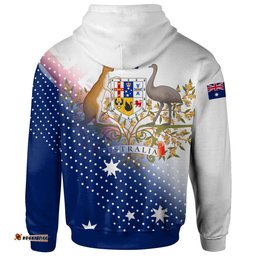 Zip Up Hoodie Always Proud Of Australia