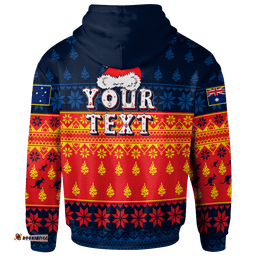 Custom Australia Christmas Hoodie Bye Bye