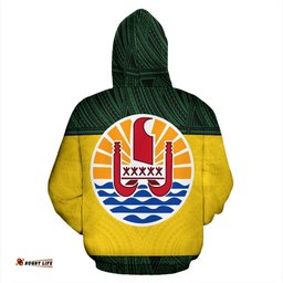 leeward islands all over hoodie tee ausie