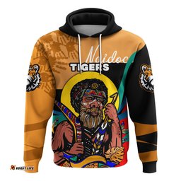tigers naidoc week hoodie wests indigenous special style tee ausie