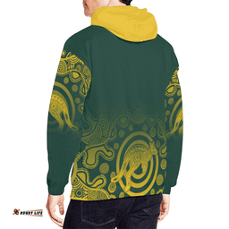 1sttheworld australia hoodie coat of arms rugby style tee ausie