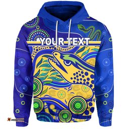 custom personalised eels indigenous special hoodie version gold tee ausie