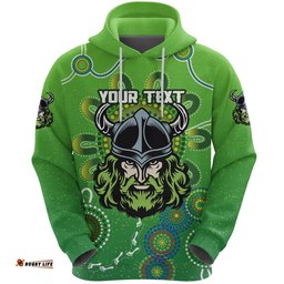 custom personalised naidoc raiders hoodie canberra indigenous style tee ausie