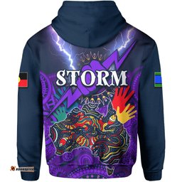 naidoc melbourne storm hoodie aboriginal tee ausie