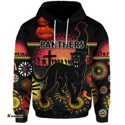 penrith hoodie indigenous panthers anzac day lest we forget tee ausie