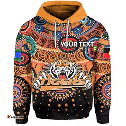custom personalised naidoc wests tigers hoodie indigenous tee ausie