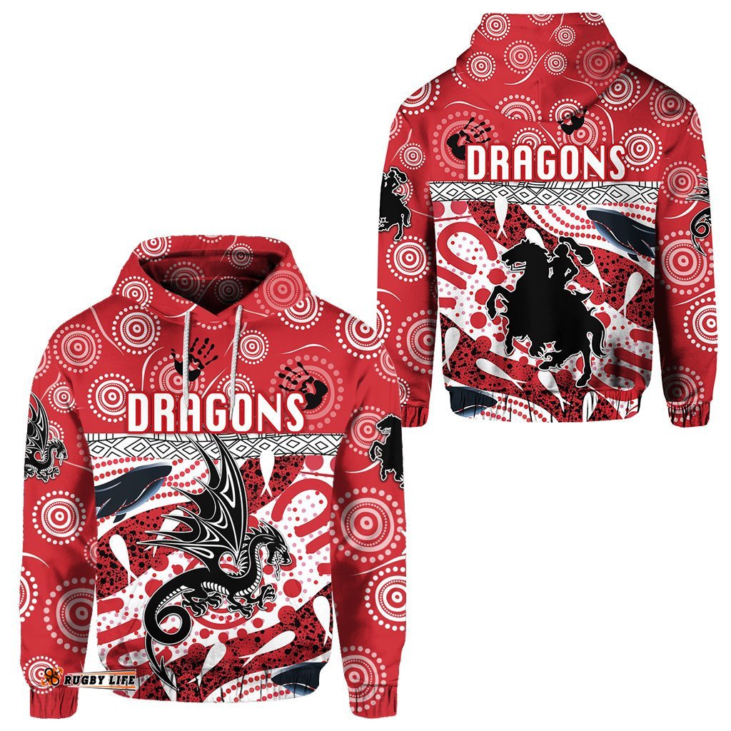 st george dragons hoodie indigenous vibes tee ausie
