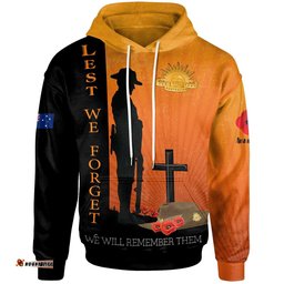 ANZAC Day Hoodie Remembrance Day 03