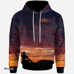 Australia Hoodie Uluru Sky View