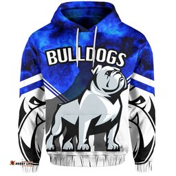 bulldogs all over hoodie tee ausie