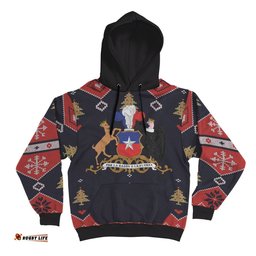 chile christmas hoodie santa claus ho ho ho tee ausie