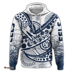 custom personalised eels rugby hoodie line art special version tee ausie