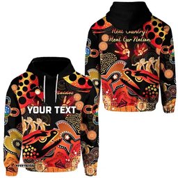 custom personalised parramatta hoodie eels indigenous naidoc heal country heal our nation black tee ausie