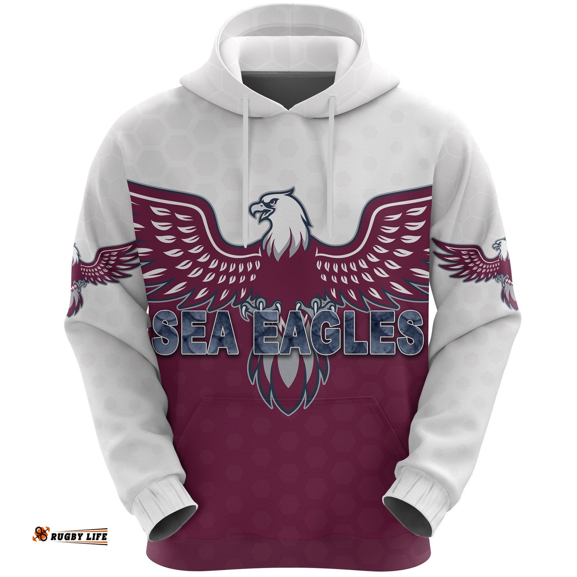 warringah hoodie sea eagles tee ausie