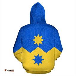 otago province flag hoodie tee ausie