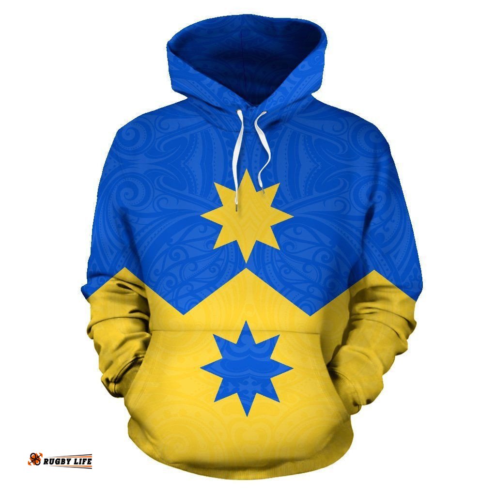 otago province flag hoodie tee ausie