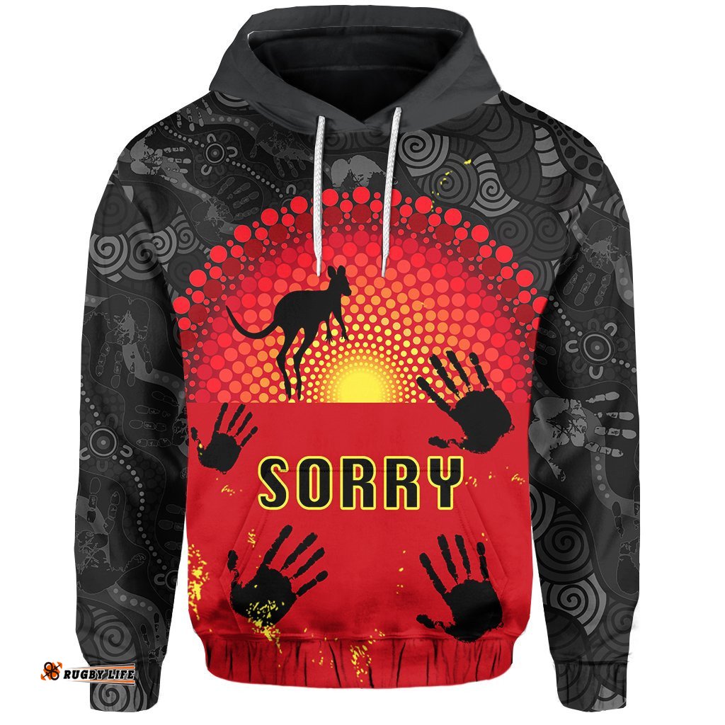 national sorry day hoodie version 02 australian aboriginal tee ausie
