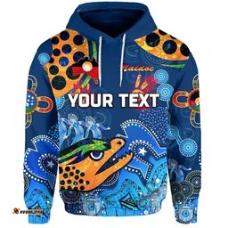 custom personalised parramatta hoodie eels indigenous naidoc heal country heal our nation blue tee ausie