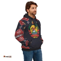 mozambique christmas hoodie santa claus ho ho ho tee ausie