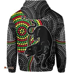 custom personalised panthers hoodie simple wild indigenous tee ausie