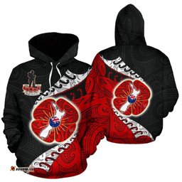 anzac new zealand hoodie lest we forget poppy map silver fern nz tee ausie