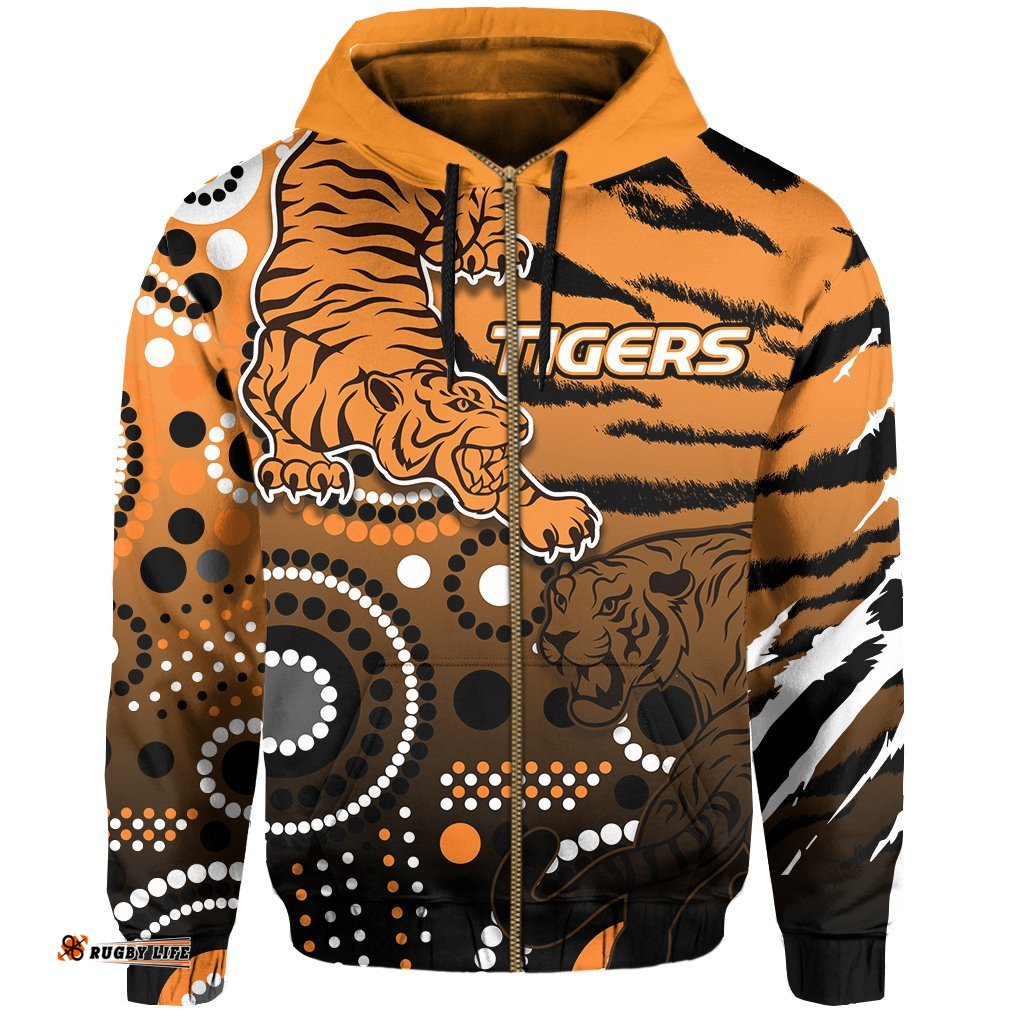 Tigers Zip Hoodie Wests Indigenous New